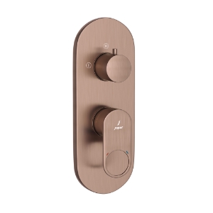 Picture of Aquamax Single Lever Shower Mixer - Antique Copper