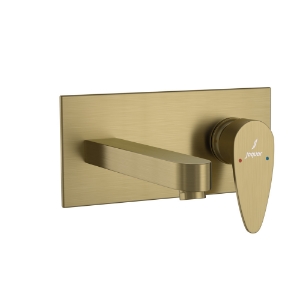 Picture of Exposed Parts of Single Lever Built-in In-wall Manual Valve - Antique Bronze