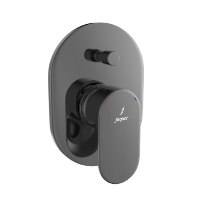 Picture of Single Lever In-wall Diverter - Black Chrome