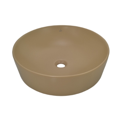 Picture of Thin Rim Table Top Basin - Beige Matt