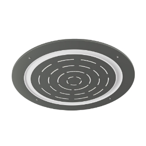 Picture of Maze Prime Round Shape Single Function Shower - Graphite
