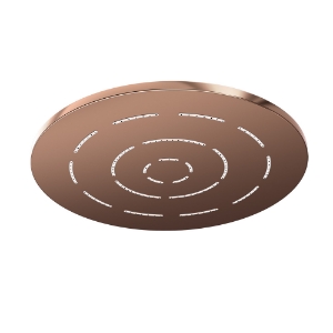 Picture of Single Function Round Shape Maze Overhead Shower - Blush Gold PVD