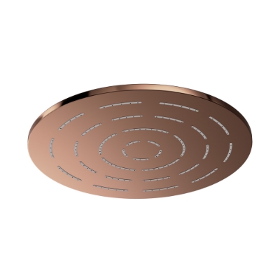 Picture of Single Function Round Shape Maze Overhead Shower - Blush Gold PVD