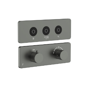 Picture of Exposed Part Kit of CLOUD Touch Shower System with 3 outlets - Graphite