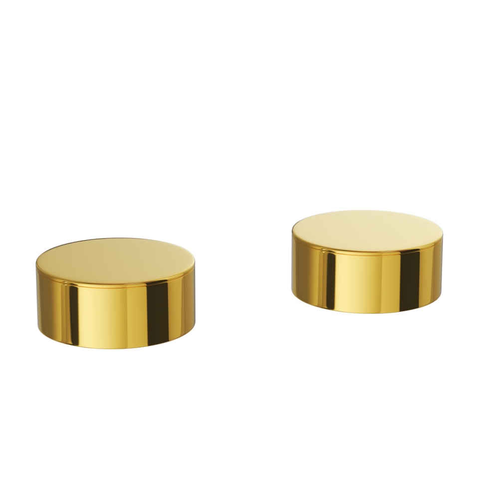 Picture of Deck mounted stop valve - Gold Bright PVD