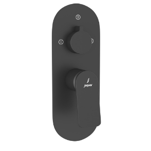 Picture of Aquamax Exposed Part Kit of Single Lever Shower Mixer - Black Matt 