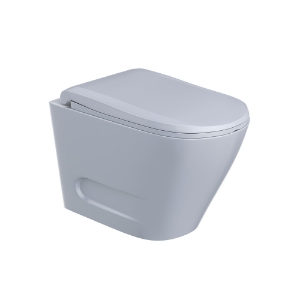 Picture of Rimless Blind Installation Wall Hung WC - Ice Blue Matt