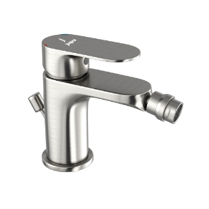 Picture of Single Lever Bidet Mixer with Popup Waste - Stainless Steel
