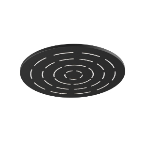 Picture of Single Function Round Shape Maze Overhead Shower - Black Matt