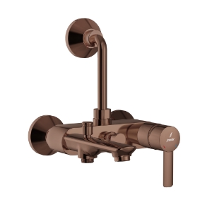 Picture of Single Lever Bath & Shower Mixer 3-in-1 System - Blush Gold Bright PVD