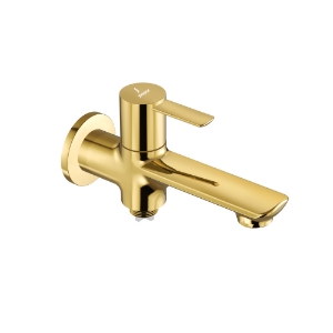 Picture of 2-Way Bib Tap - Gold Bright PVD