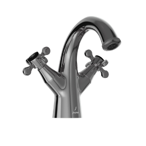 Picture of Monoblock Basin Mixer - Black Chrome