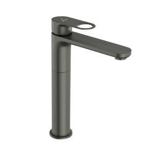 Picture of Single Lever High Neck Basin Mixer - Graphite