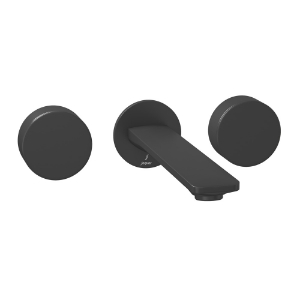 Picture of Exposed Part Kit of In-wall 3-Hole Basin Mixer - Black Matt