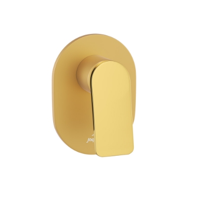Picture of Exposed Part Kit of Single Lever In-wall Manual Valve - Lever: Gold Bright PVD | Body: Gold Matt PVD