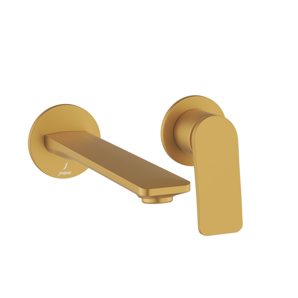 Picture of Exposed Parts of Single Lever Built-in In-wall Manual Valve - Gold Matt PVD