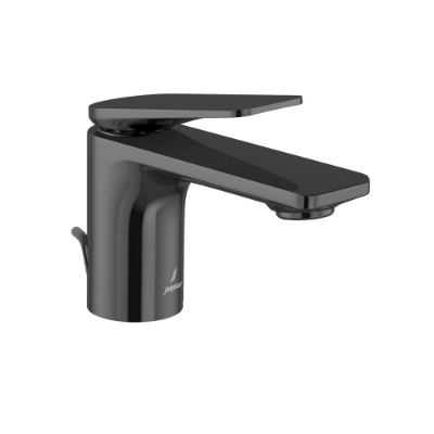 Picture of Single Lever Basin Mixer with Popup Waste - Black Chrome