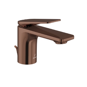 Picture of Single Lever Basin Mixer with Popup Waste - Blush Gold Bright PVD
