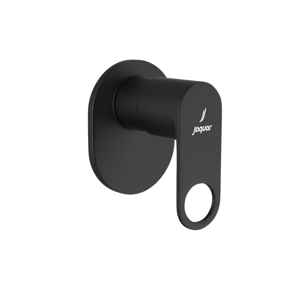 Picture of In-wall Stop Valve Hot Only - Black Matt