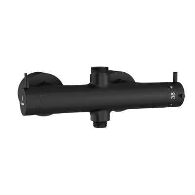 Picture of Multifunction Thermostatic Shower Valve - Black Matt