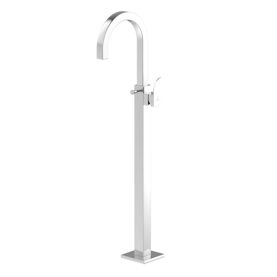 Picture of Exposed Parts of Floor Mounted Single Lever Bath Mixer