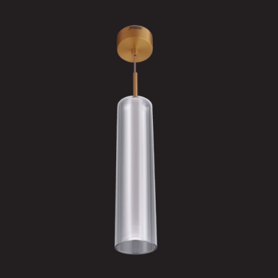 Picture of 1 Light Smokey Glass Pendant