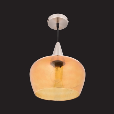 Picture of Amber color Glass pendant