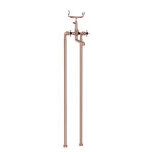 Picture of Bath & Shower Mixer with Telephone Shower Crutch - Antique Copper