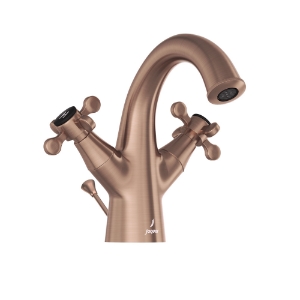Picture of Monoblock Basin Mixer with popup waste - Antique Copper