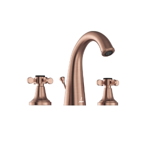 Picture of 3 hole Basin Mixer with Popup waste - Antique Copper