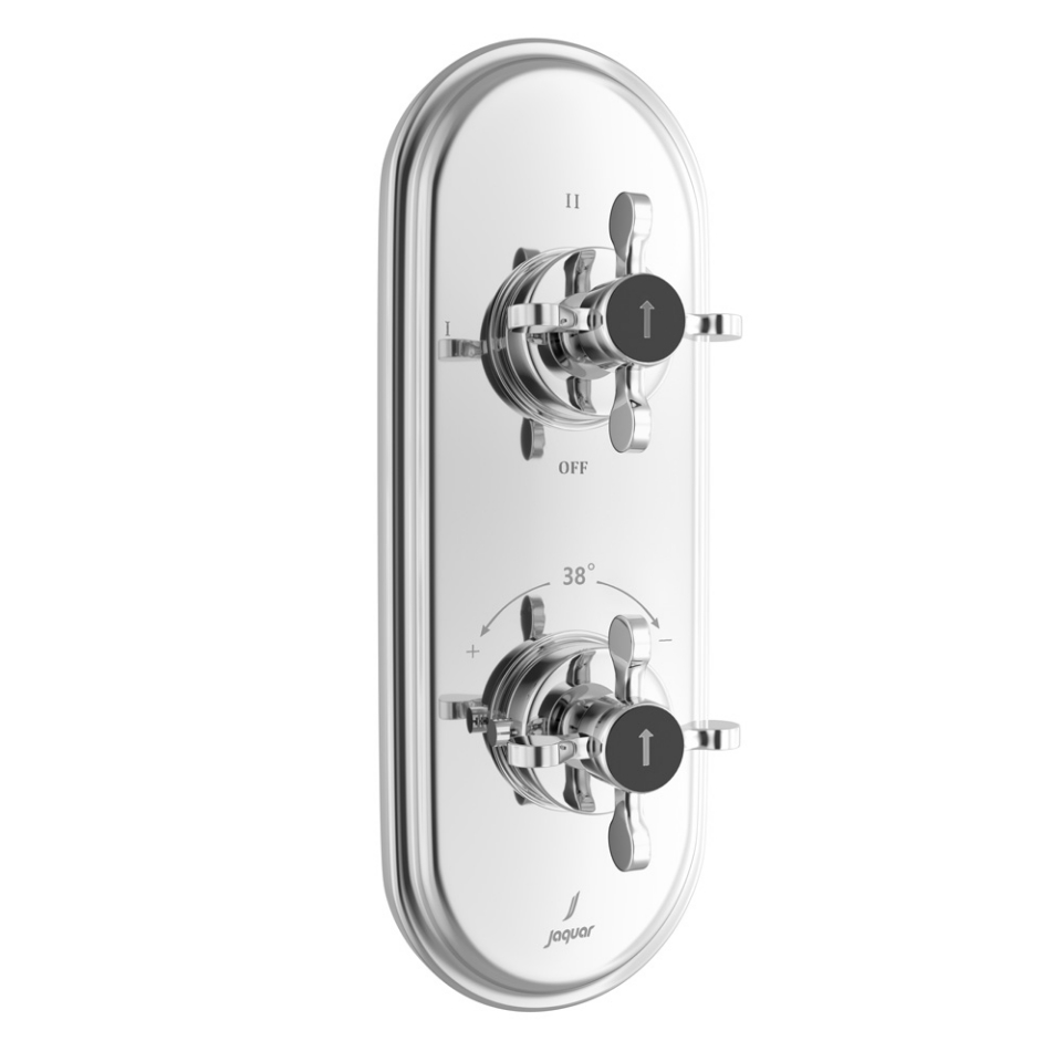 Picture of Aquamax Exposed Part Kit of Thermostatic Shower Mixer with 3-way diverter - Chrome