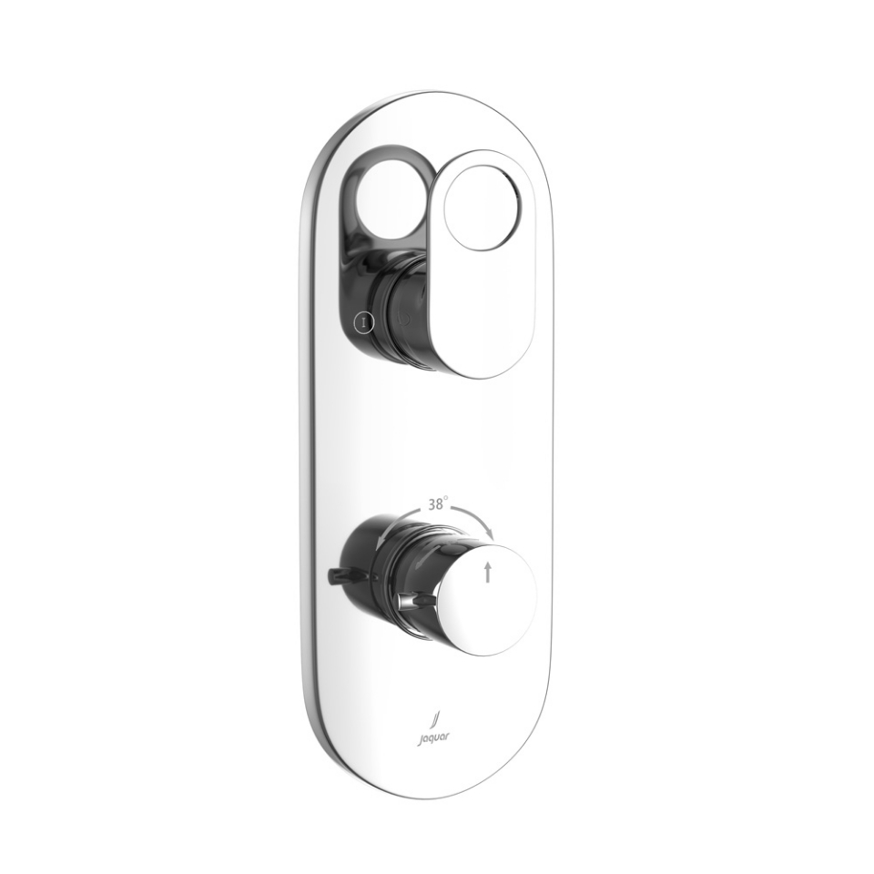 Picture of Aquamax Exposed Part Kit of Thermostatic Shower Mixer - Chrome