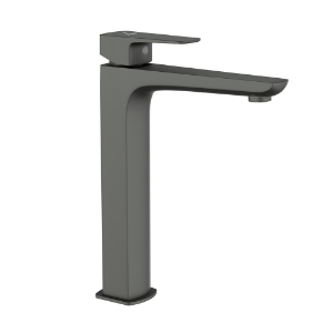 Picture of Single Lever High Neck Basin Mixer - Graphite