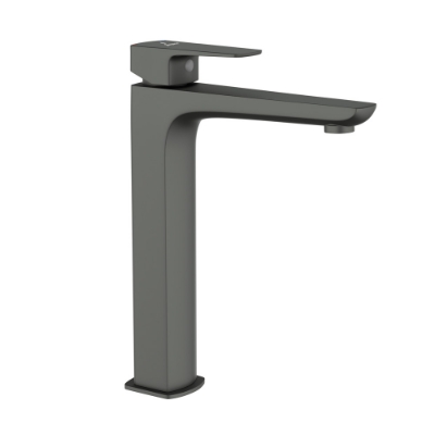 Picture of Single Lever High Neck Basin Mixer - Graphite