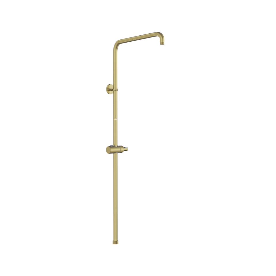 Picture of Exposed Shower Pipe with Hand Shower Holder, L-Type - Antique Bronze