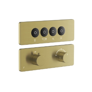 Picture of Exposed Part Kit of CLOUD Touch Shower System with 4 outlets - Antique Bronze